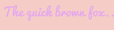 Image with Font Color E6A9EC and Background Color F5CDC6